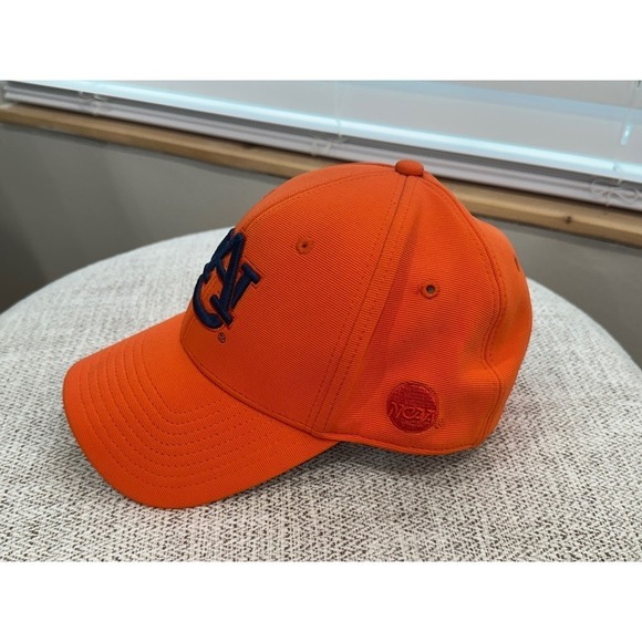 Auburn Tigers NCAA Baseball Cap Hat Orange Adjustable - Picture 2 of 6